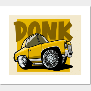 Chevy Donk Caricature Posters and Art